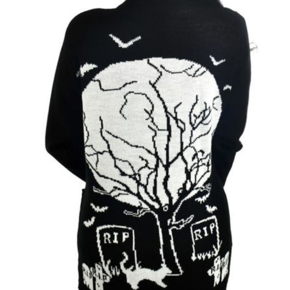 ISO Too Fast Eerie Cemetery Cardigan